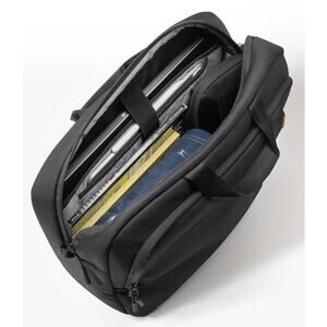 tomtoc 17.3” Laptop Briefcase Business Shoulder Bag Water-Resistant Travel